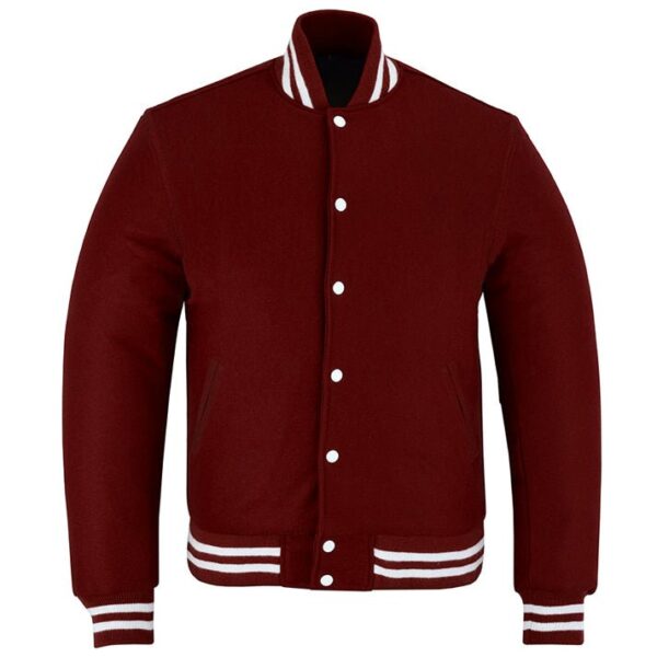 maroon teddy jacket​