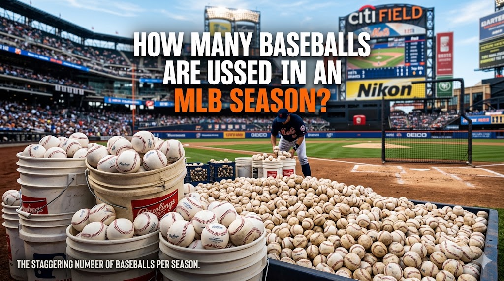 How Many Baseballs Are Used In A MLB Season