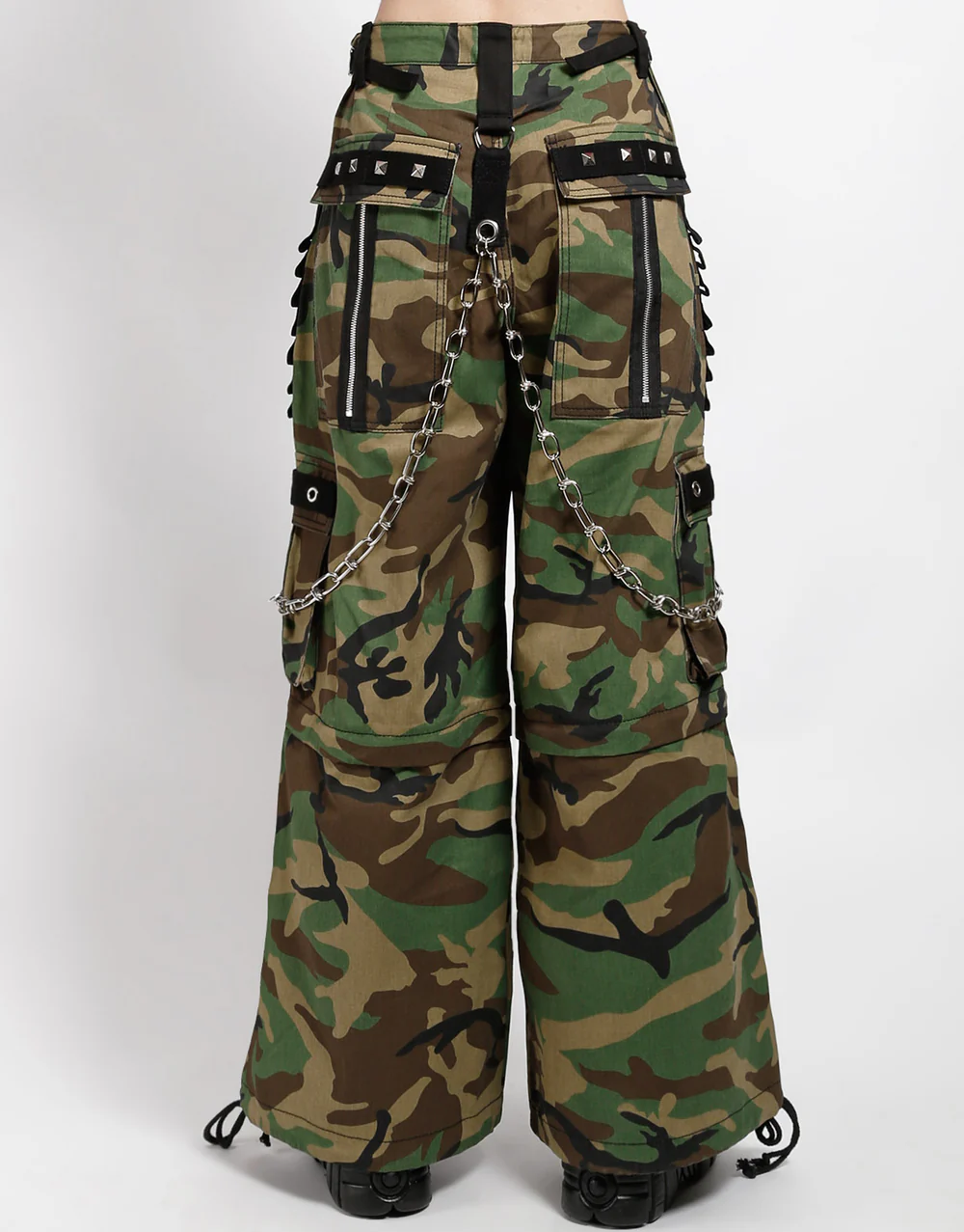 baggy army camo pants