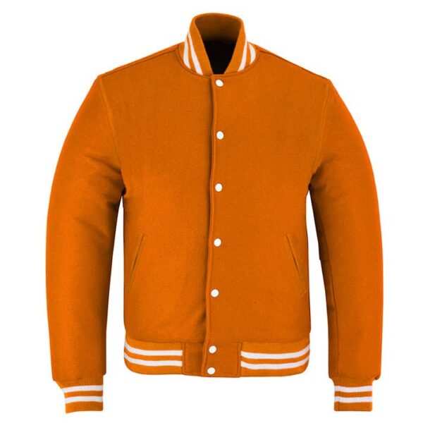 orange teddy jacket