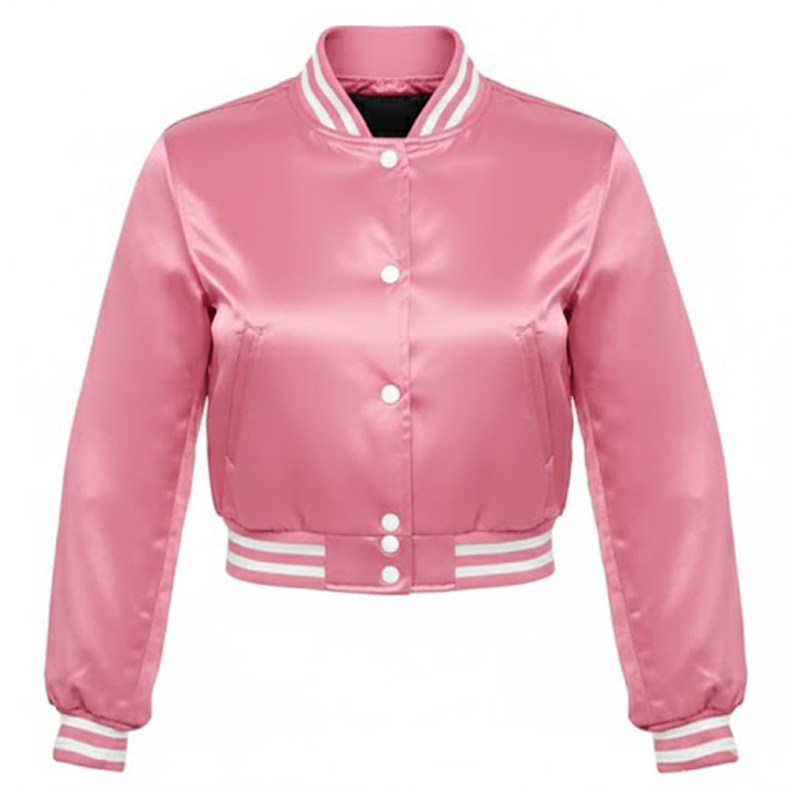 satin crop top