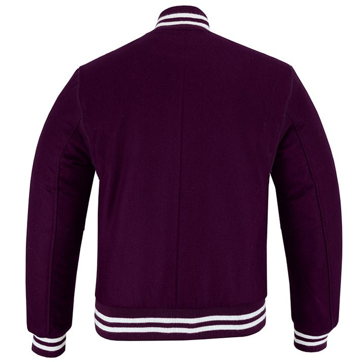 purple teddy jacket