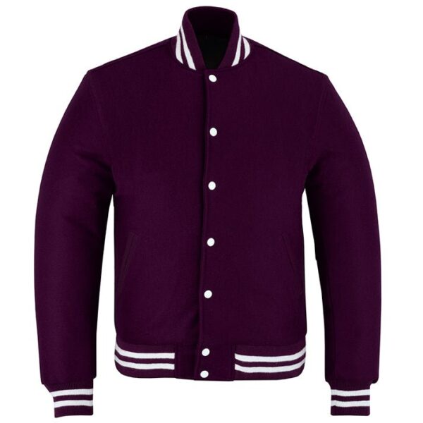 purple teddy jacket