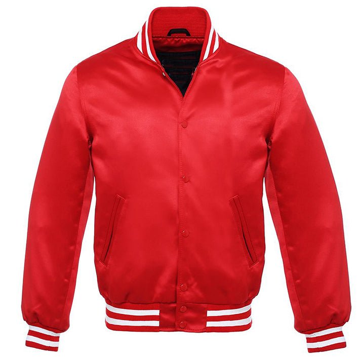 Satin Letterman Jacket