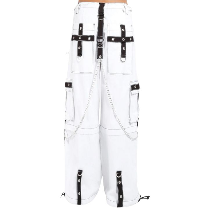 white gothic pants