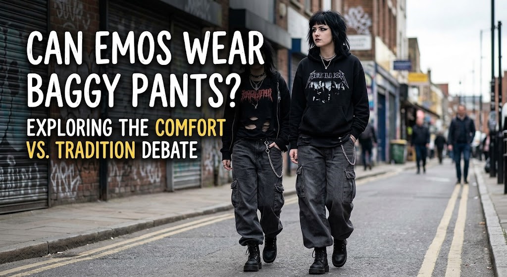 can emos wear baggy pants