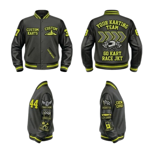 custom go kart racing jackets