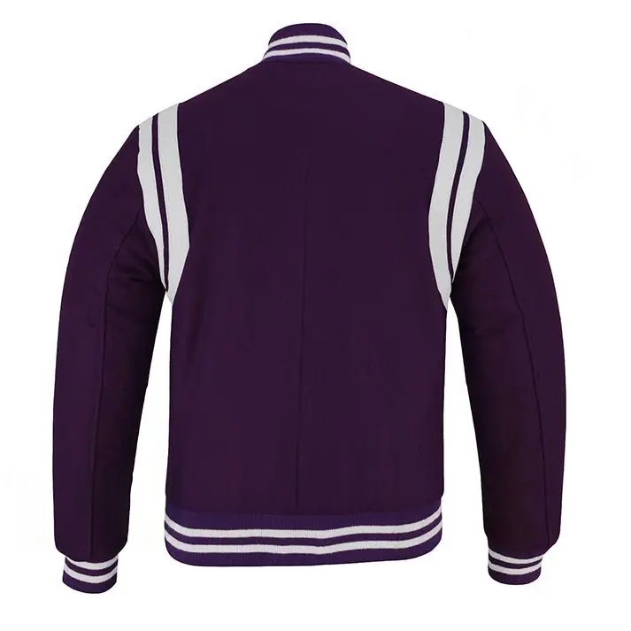 purple teddy bomber jacket